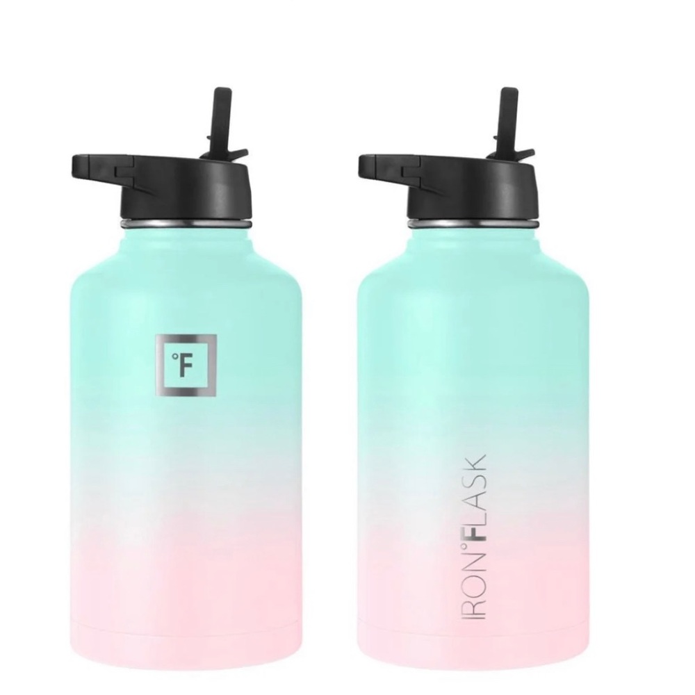 IRON FLASK 64 oz Wide Mouth Water Bottle NEW